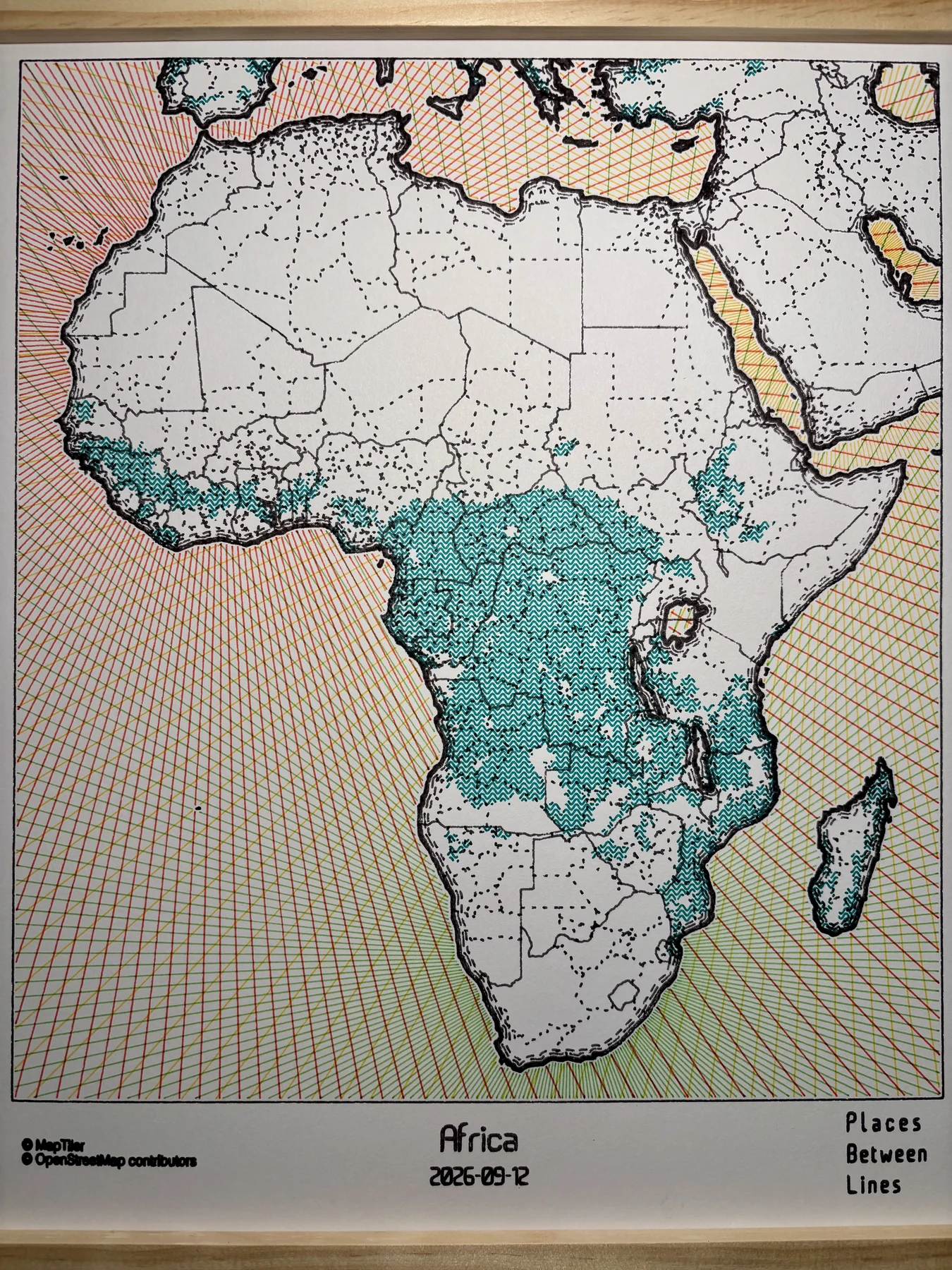 Africa — Contours & Waves