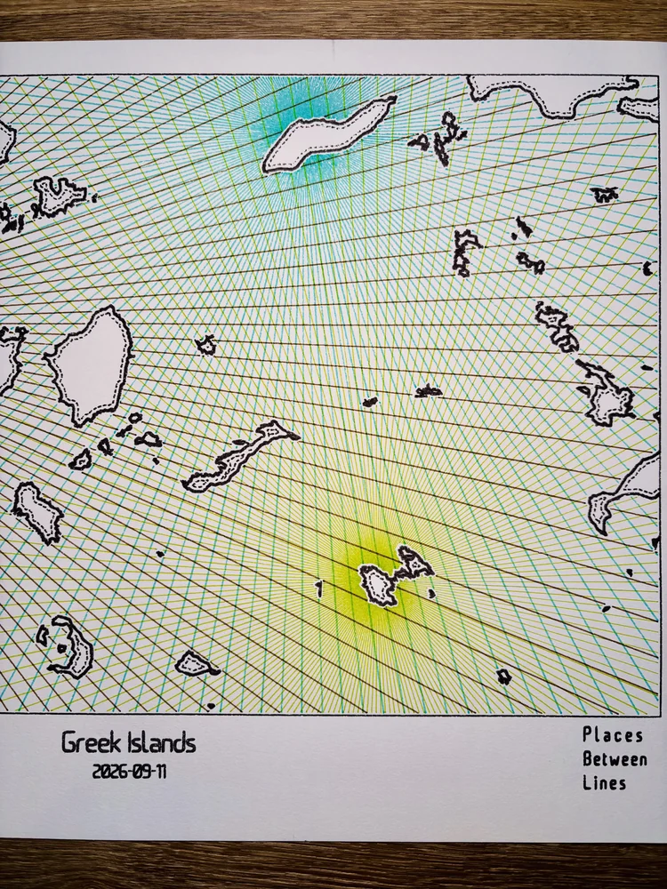 Greek Islands — Lines Across the Aegean