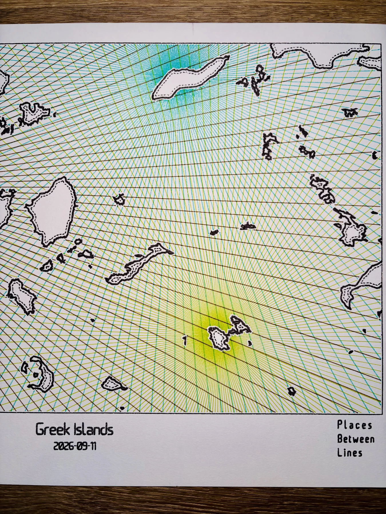 Greek Islands — Lines Across the Aegean