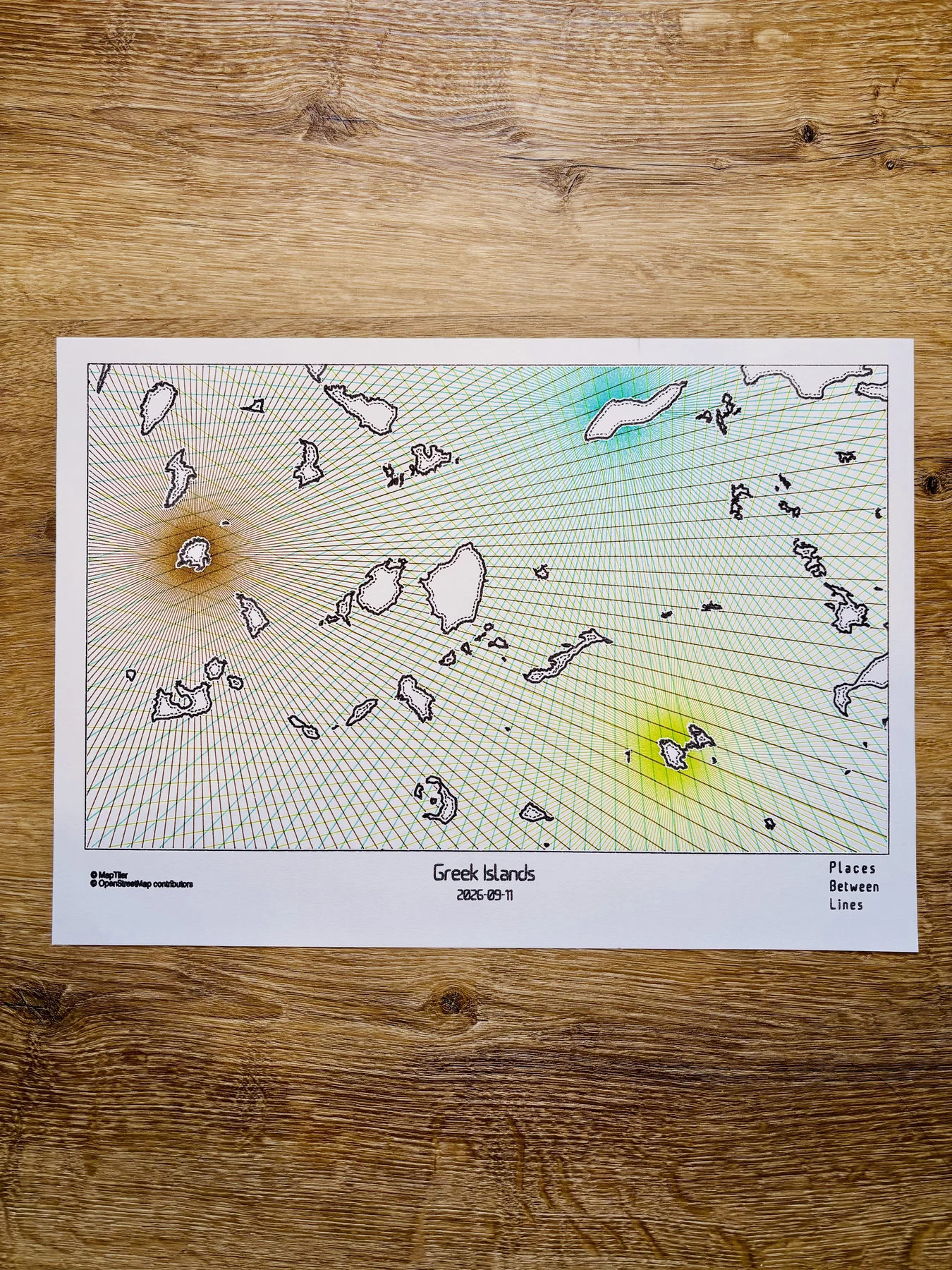 Greek Islands — Lines Across the Aegean