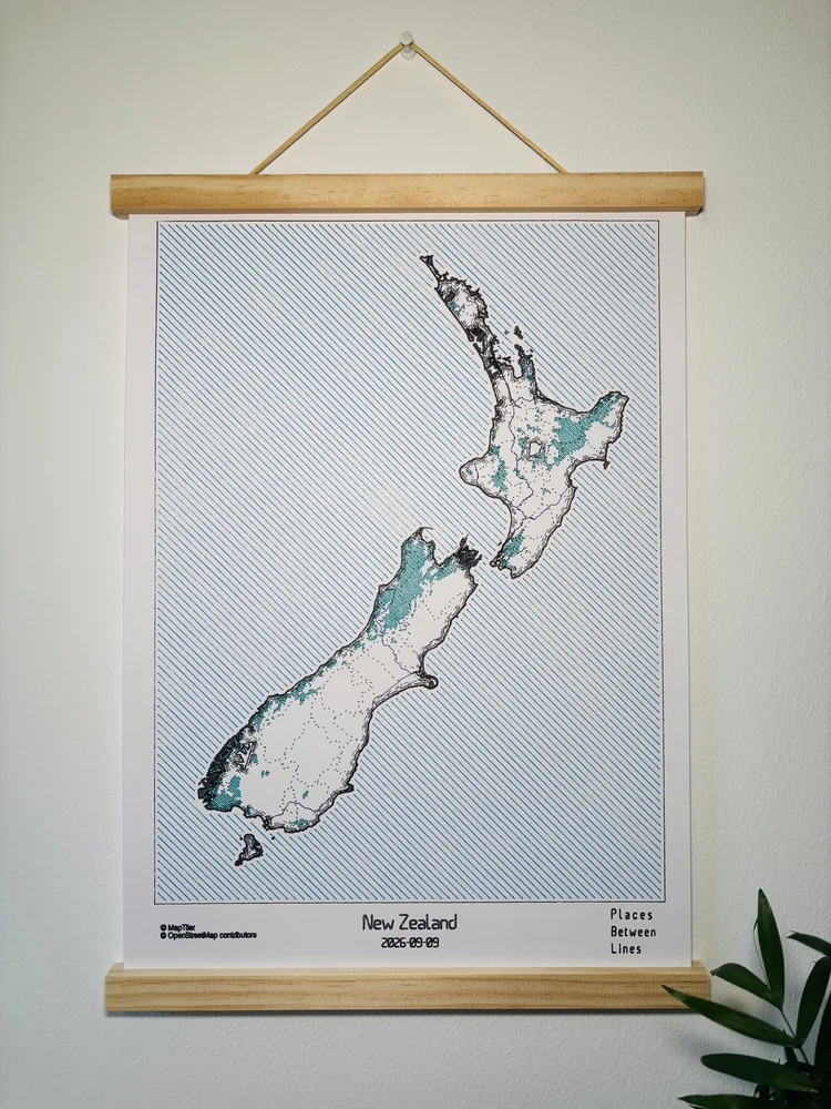 New Zealand — Lines Across the Sea